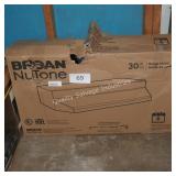 30ï¿½ broan nutone range hood