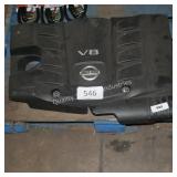nissan v8 engine cover