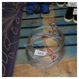 3 winch cables w hooks