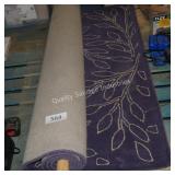 purple area rug