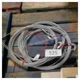 3 winch cables w hooks