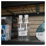 2 plant misting bottles
