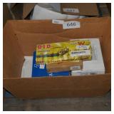 ctn of asst car parts