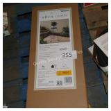 allen+roth round metal plant stand