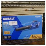 kobalt 40v leaf blower (batt/ch in office)