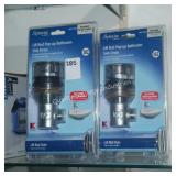 3 lift rod pop-up bathroom sink drain (display)