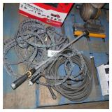 water hose air hose and sparer