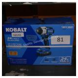 kobalt 24v 1/2ï¿½ impact (batt/ch in office)