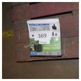 hydroponic/aquaponic pump