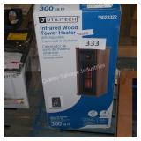 infrared wood tower heater