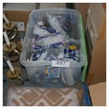 tote of tile spacers