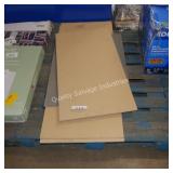 6 pcs asst size pressed board