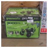 greenworks 3000psi pressure washer