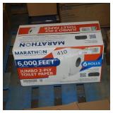 6 jumbo rolls of toilet paper