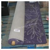 purple area rug size unknown