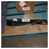 4 mower blades