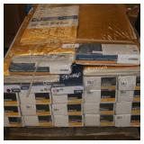 skid of pergo gold underlayment + moisture