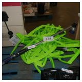 water hose and sprayer