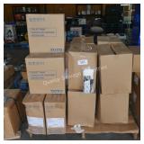 skid of toto toilet seats/sanitary packs