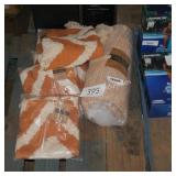 5 pillow cases and throw blanket