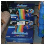 2 lighted pool floats