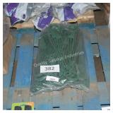 bundle of plastic hangers