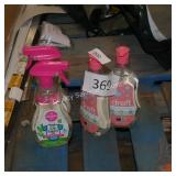 2 stain remover & 2 dish soap