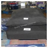 black outdoor cushions