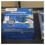 roto pump drill powered transfer pump (display)