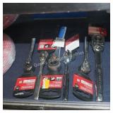 6 craftsman ratchets (display)