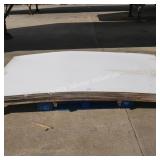 skid of FRP paneling (outside)