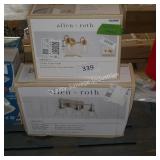 2 allen+roth light fixtures