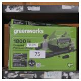 greenworks 1800psi pressure washer