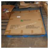 84' glass dining table top