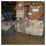 skid of asst merch (light etc)