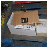 bath faucet and toilet paper holder