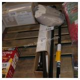 drapery rod & curtain set