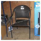 wicker outdoor chair