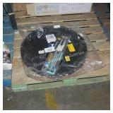 water heater pan and gas fittings