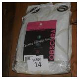 set of black out curtains