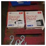 2-seagate backups not tested AS IS NO REFUNDS