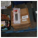 asst size paint brushes