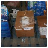 ctn of white sticky labels