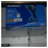 kobalt 24v 1/2ï¿½ drill w/ batt/chg (display)