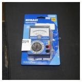 kobalt analog multi meter (display)