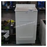 18ï¿½ vanity w top (damage to left bottom)