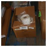 ctn of white sticky labels