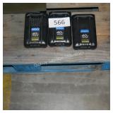 3-40v kobalt batteries-wont hold charge