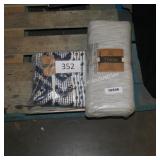 pillow case and throw blanket