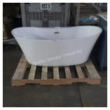 oval step in bath tub